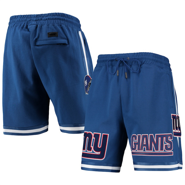 Men's New York Giants Blue Shorts